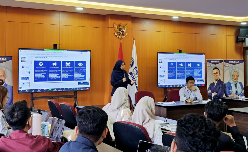 Kepala Kanwil III Bekali Para Calon Advokat tentang Hukum Persaingan Usaha pada PKPA Angkatan XXI Kota Bandung